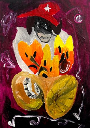 Влад Мальцев (Авторская графика - 
                  30 x 40 см) Ожидание аплодисментов