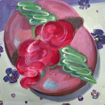 Саша Афонская (Авторская графика - 
                  28 x 28 см) КРУЖОК х АФНСК