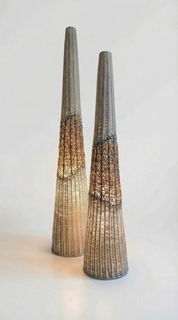 Валерия Корельская (Объект - 
                  40 x 200 см) Напольный торшер "Ель"