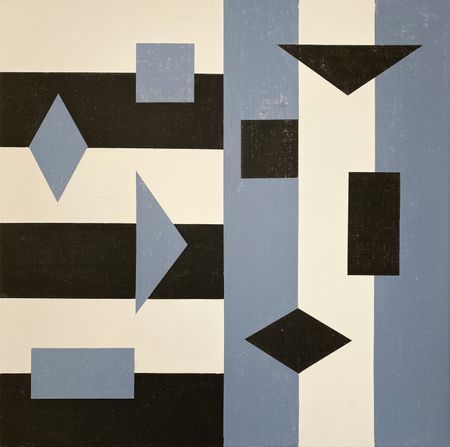 Юрий Ростиславский (Картина, живопись - 
                  70 x 70 см) Из серии "Антиподы"