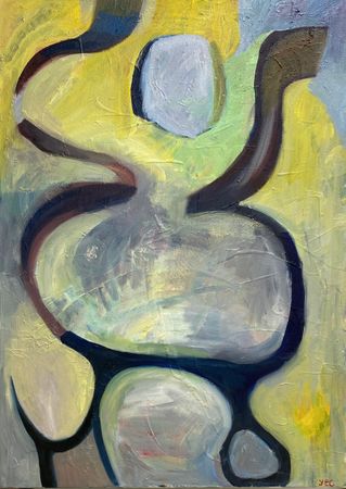 Екатерина Уварова (Картина, живопись - 
                  50 x 80 см) Без названия