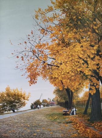 Елена Истомина (Картина, живопись - 
                  60 x 80 см) Метаморфозы