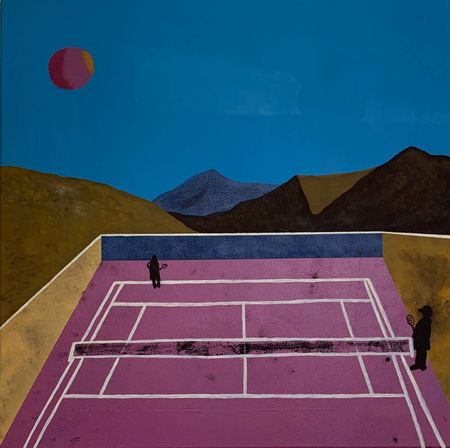 Дарья Иванова (Картина, живопись - 
                  60 x 60 см) Тренировка