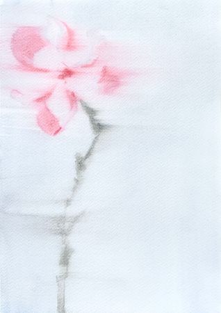 Ульяна Соловей (Авторская графика - 
                  30 x 40 см) Лист / магнолия