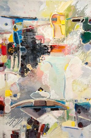 Виталий Копачев (Картина, живопись - 
                  100 x 150 см) Наблюдатели 3