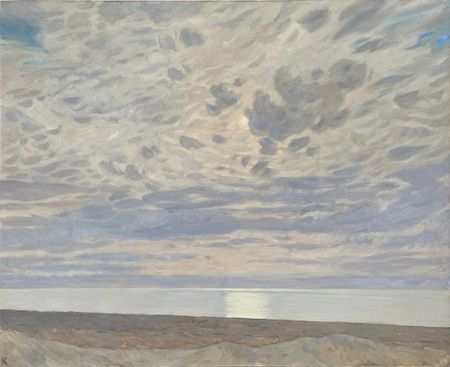 Алексей Кротов (Картина, живопись - 
                  110 x 90 см) Облака над Янтарным пляжем
