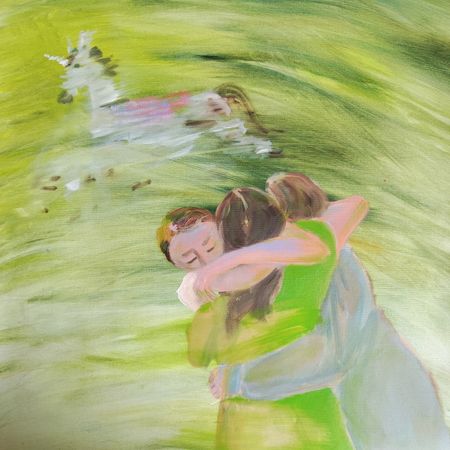 Надежда Прадес (Картина, живопись - 
                  43 x 43 см) Карусель