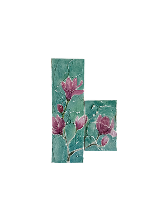 Наталья Чобанян (Картина, живопись - 
                  14 x 22 см) Магнолия из серии "Фрагменты"