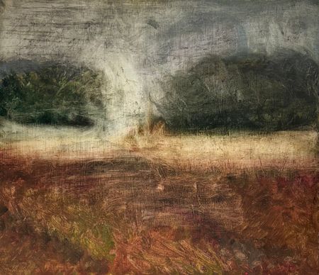Маргарита Чигодайкина (Картина, живопись - 
                  70 x 60 см) Необъятное. Поле