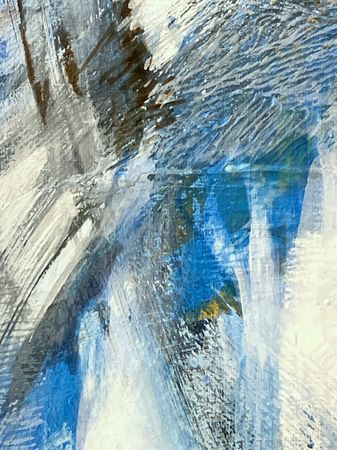 Раиса Граф (Картина, живопись - 
                  160 x 120 см) Диптих #5 из цикла "Погружение"