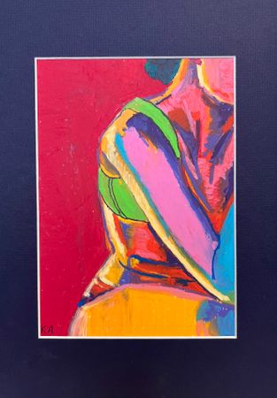 Анастасия Керекеша (Авторская графика - 
                  21 x 30 см) Оля