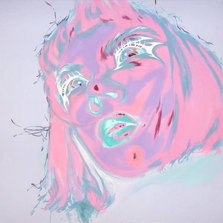 Лена Богатырева (Картина, живопись - 
                  100 x 100 см) #19