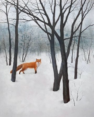 Ангелина Иванова (Картина, живопись - 
                  60 x 80 см) Заметила