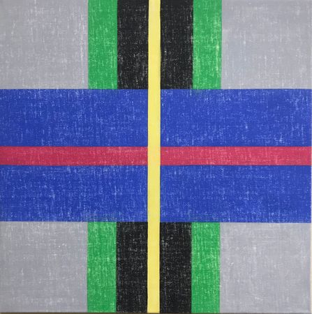 Юрий Ростиславский (Картина, живопись - 
                  50 x 50 см) Прямолинейный