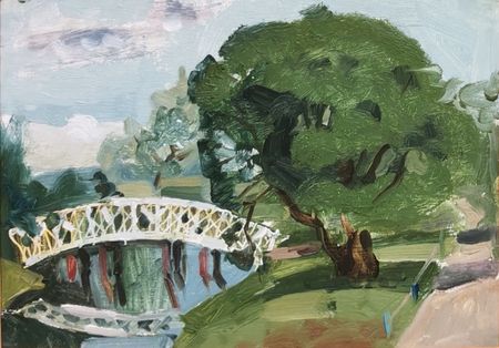 Регина Буглеева (Авторская графика - 
                  27 x 20 см) Ивушка