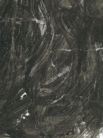 Наталия Зотикова (Авторская графика - 
                  32 x 42 см) Без названия, из серии "Карта /Пять пятен/"