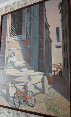 Екатерина Маланьина (Картина, живопись - 
                  75 x 100 см) Стражи Рима. День