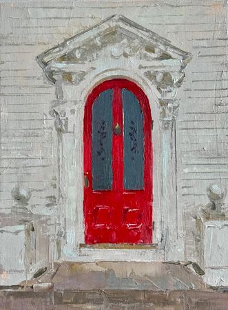 Дарья Краплак (Авторская графика - 
                  18 x 24 см) Door.3