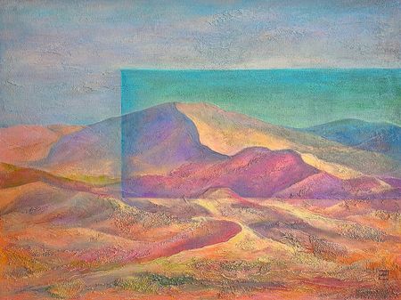 Анна Шуваева (Картина, живопись - 
                  80 x 60 см) Сквозь ветер и время