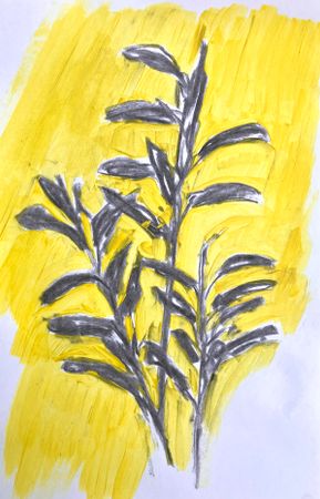 Валерия Головенкина (Авторская графика - 
                  25 x 38 см) Люпинографика 1