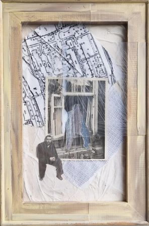 Валерия Финина (Коллаж / ассамбляж - 
                  20 x 30 см) На память №2
