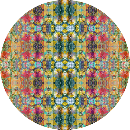 Лариса Корж (Графика цифровая (принты) - 
                  35 x 35 см) Фанфан–тюльпан