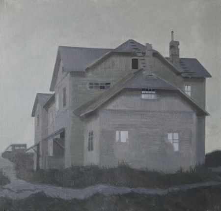 Дарья Ефремова (Картина, живопись - 
                  63 x 60 см) Соловецкие домики
