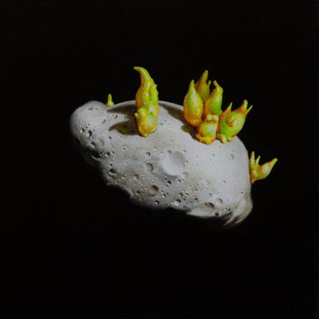 Виктор Пономаренко (Картина, живопись - 
                  30 x 30 см) Астероид 329