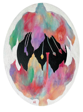 Валентина Мир (Картина, живопись - 
                  30 x 40 см) Притяжение