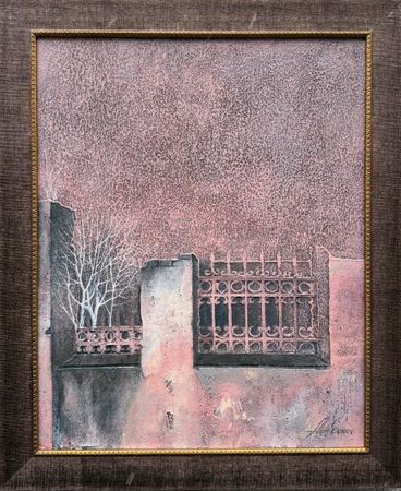 Алан Есенов (Картина, живопись - 
                  48 x 58 см) Март