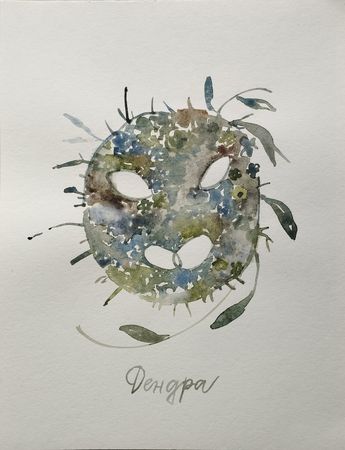 Наталья Лотарева (Авторская графика - 
                  21 x 28 см) Дендра