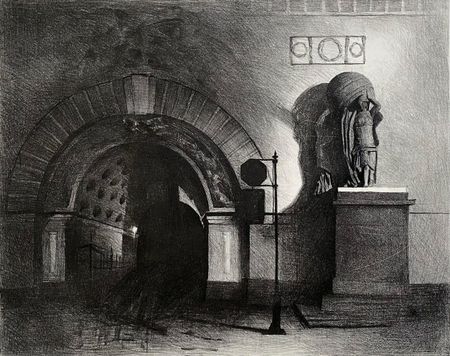 Лариса Шелиховская (Графика печатная - 
                  49 x 38 см) Арка