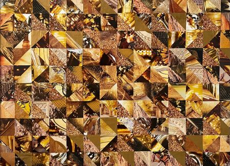 Ольга Андриевская (Коллаж / ассамбляж - 
                  61 x 46 см) Колонизация Марса