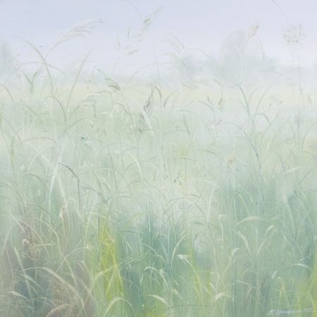 Татьяна Прокшина (Картина, живопись - 
                  80 x 80 см) Светлые травы