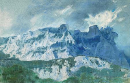 Люсинэ Туманян (Авторская графика - 
                  46.5 x 30 см) Ай-Петри