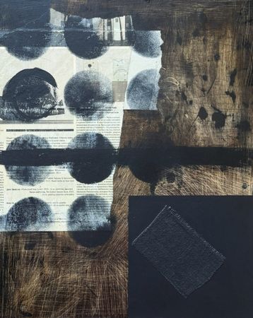 Маша Табак (Картина, живопись - 
                  40 x 50 см) Back in black