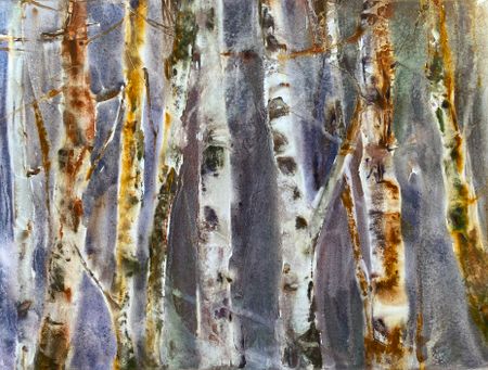 Анна Богинская (Авторская графика - 
                  40 x 30 см) Штрихкод души