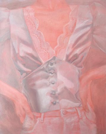 Ева Гец (Картина, живопись - 
                  40 x 50 см) Шелковое дыхание