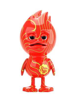 The Ugly Duck (Скульптура - 
                  28.1 x 60 см) TUD x Chupa Chups "Eggstraw"