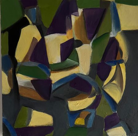Валерия Козина (Картина, живопись - 
                  40 x 40 см) Приятный вечер