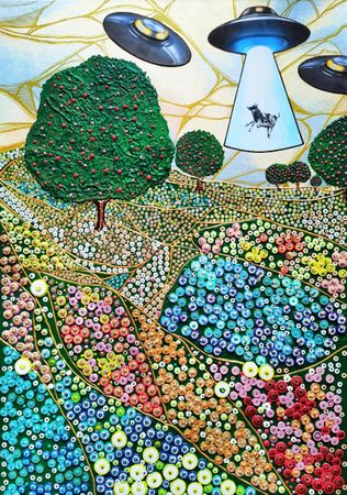 Ирина БАСТ (Картина, живопись - 
                  70 x 100 см) I want to believe