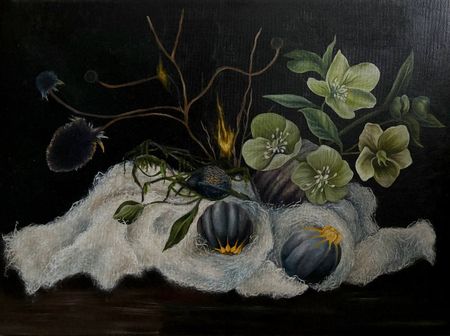 Лика Николаенко (Картина, живопись - 
                  40 x 30 см) Паутина