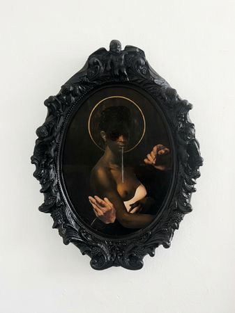 Юрате Шунявичуте (Коллаж / ассамбляж - 
                  40 x 54 см) #34