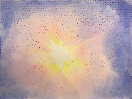 Сергей Лоцманов (Авторская графика - 
                  50 x 35 см) Без названия