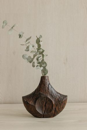 Дмитрий Гладкий (Скульптура - 
                  19.5 x 17.5 см) Ваза декоративная "МАНА"
