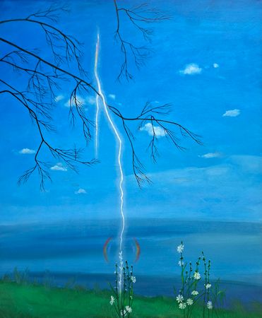 Ева Аракчеева (Картина, живопись - 
                  100 x 120 см) Метафора 2. Трещина