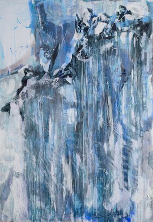 Раиса Граф (Картина, живопись - 
                  94 x 136 см) #2 из цикла "Исчезновение"