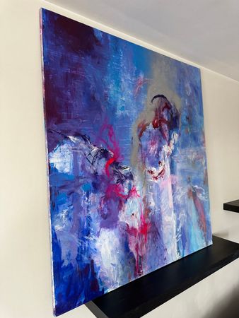 Светлана Федорова (Картина, живопись - 
                  110 x 120 см) Вселенское ухо