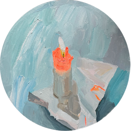 Света Чимитд (Картина, живопись - 
                  30 x 30 см) Candle