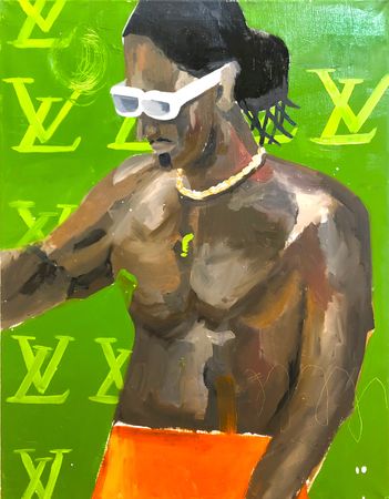 Vangranda (Картина, живопись - 
                  60 x 80 см) Man